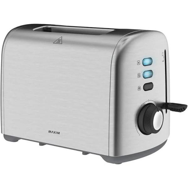 Maxim Kitchenpro 2 Slice Automatic Toaster Stainless Steel