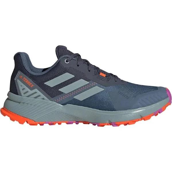 Mens Adidas Terrex Soulstride Trail Running Trainers - Grey