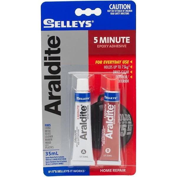 Selleys Araldite 5 Minute Epoxy Adhesive 35ml