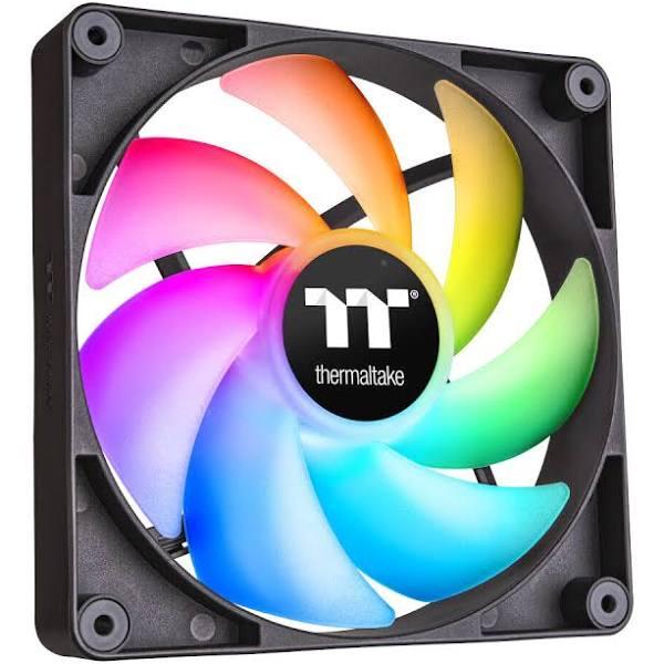 Thermaltake CT140 ARGB Sync Performance PWM Fan Black 2-Pack [CL-F150-PL14SW-A]