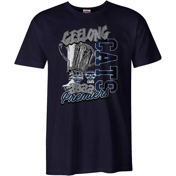 Geelong Cats 2022 Premiers Mens Adults P2 Tee S