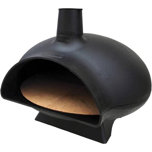 Chapala Black Cast Iron Woodfire Pizza Oven