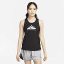 Nike Dri-FIT Women's Trail-Running Tank - Black - 50% Recycled Polyester