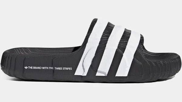 Adidas Originals Men Adilette 22 Black White IF3670 6