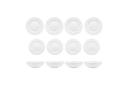 Ecology Canvas Dinner Rim 12 Piece Set | White