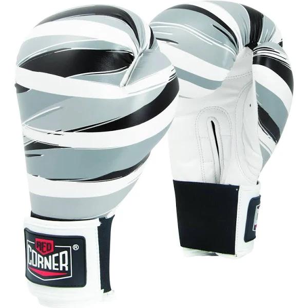 RCB Spar Boxing Gloves - Stripes Black - AfterPay & zipPay Available