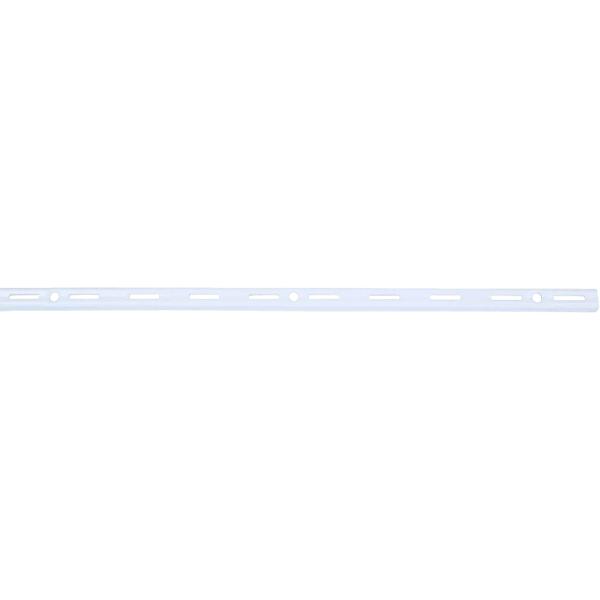 Flexi Storage Home Solutions 2000mm White Single Slot Wall Strip