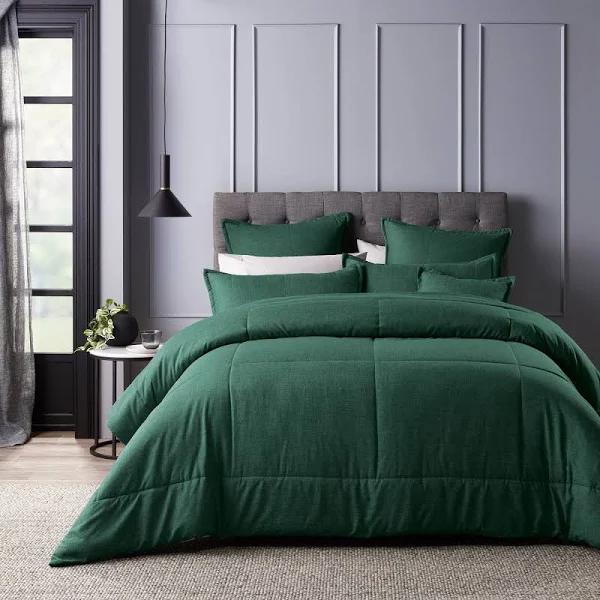 Bianca Bedding Maynard Green Comforter Set Super King