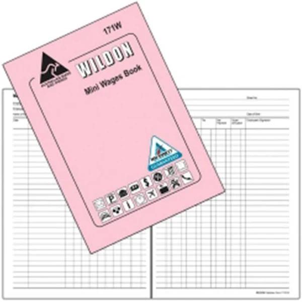 Wildon 171W Mini Wages Book