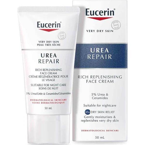 Eucerin Replenishing Face Cream Night 5% Urea 50ml