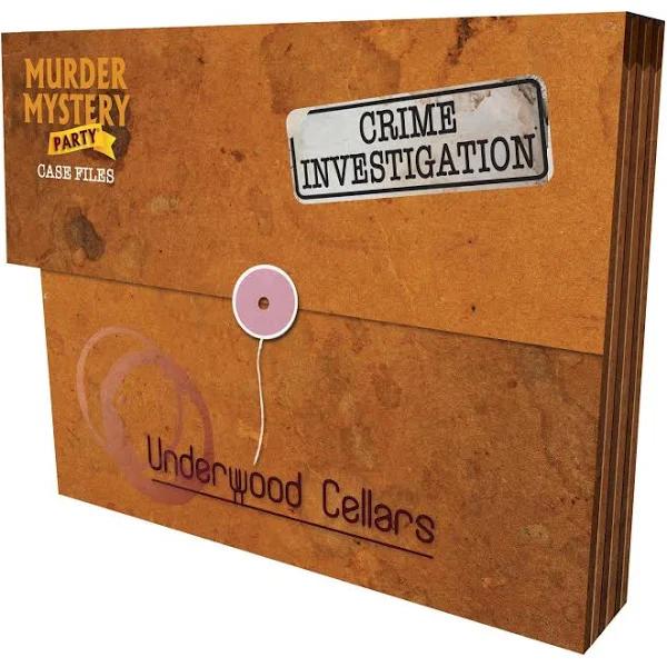 Murder Mystery Party Case Files - Underwood Cellars