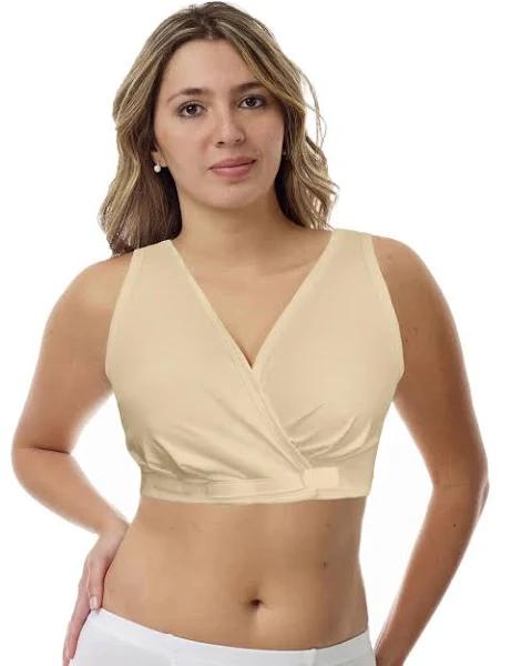 Underworks Arthritis Bra with Hook and Loop Closure - Sleep Leisure Breastfeeding Bra