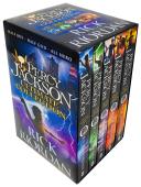 Percy Jackson Rick Riordan 5 Books Collection Pack Set(Percy Jackson and The Lightning Thief,Percy Jackson and The Battle of The Labyrinth,Percy