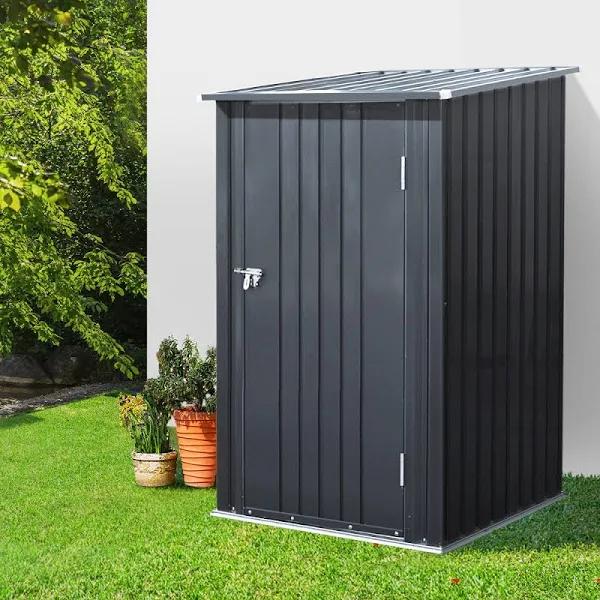 Garden Shed 0.99x1.04M Sheds Outdoor Tool Storage Workshop House Steel