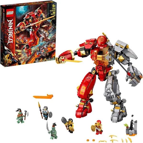 LEGO Ninjago Fire Stone Mech 71720 Building Kit Featuring Ninja Mech