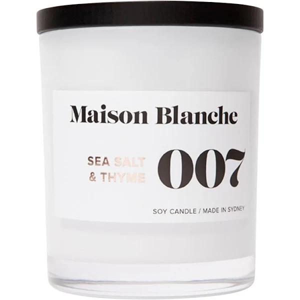 Maison Blanche Sea Salt & Thyme Scented Candle - Large