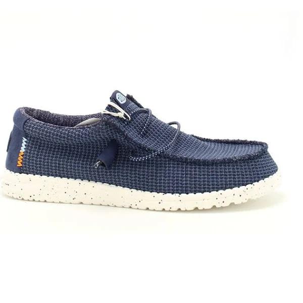 Hey Dude Shoes Wally Sport Mesh Shoes - Navy