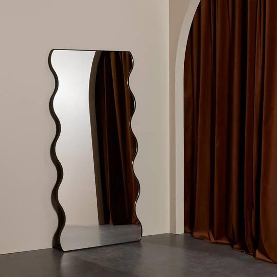 Artem Wall Mirror Black by Freedom