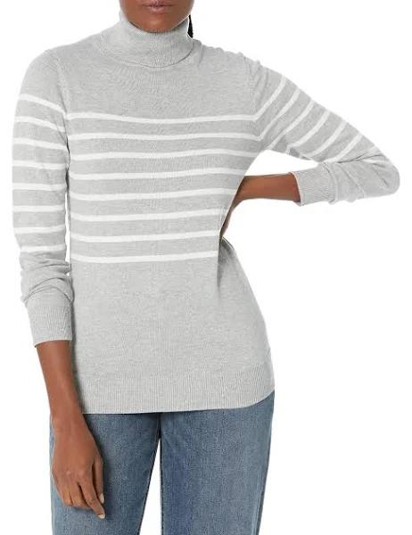 Amazon Essentials Women's Classic-Fit Lightweight Long-Sleeve Turtleneck Sweater (Available in Plus Size)