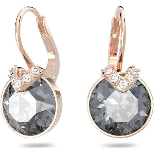 Swarovski Bella V Pierced Earrings Grey