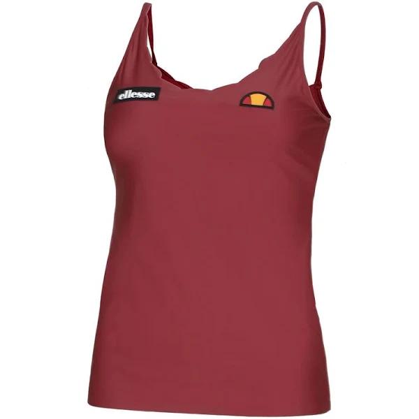 Ellesse Womens Ceilia Tennis Tank Burgundy 8