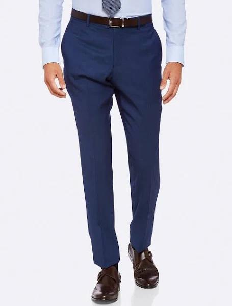 Oxford Shop - Hopkins Wool Suit Trousers Split Blue / 78