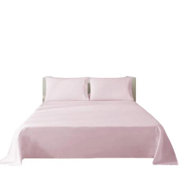 CASAMI 300TC Sheet Sets Cotton Single King Single Double Queen King Full Size - Light Pink