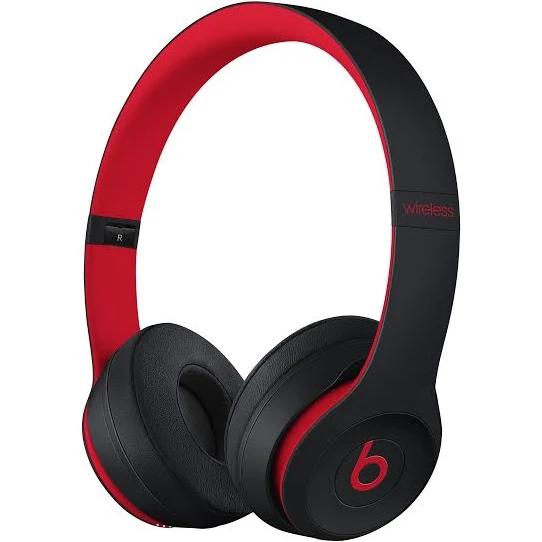 Beats Solo3 Wireless Headphones Decade Collection Defiant Black/Red