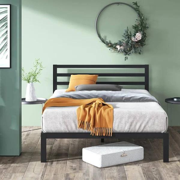 Zinus Metal Black Bed Frame - Double - AfterPay & zipPay Available