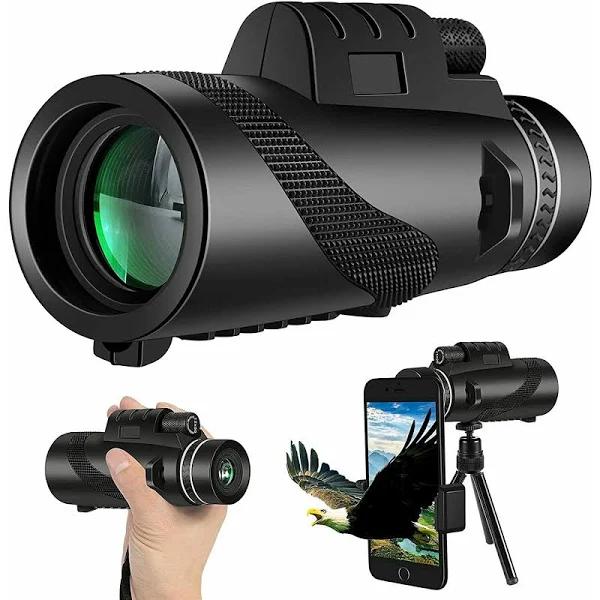 12x50 Monocular Telescope High Definition Bak4 Prism & Fmc HD Monocular