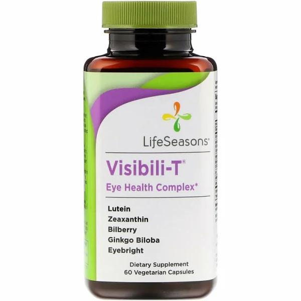 LifeSeasons Visibili-T Eye Health Complex 60 Vegetarian Capsules