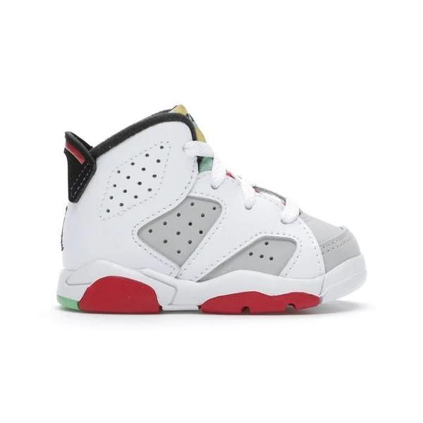 Air Jordan 6 Retro TD 'Hare' Unisex Sneakers - Size 2.0