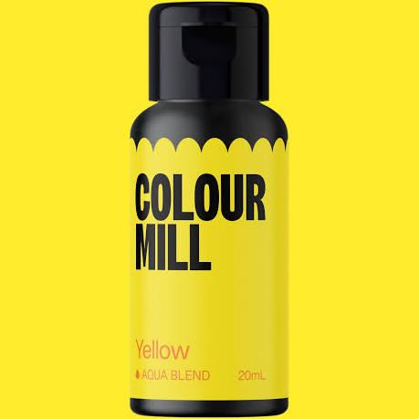 Colour Mill Aqua Blend Colour 20ml Yellow