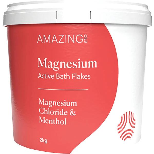 Amazing Oils - Magnesium Bath Flakes - Active (2 kg)