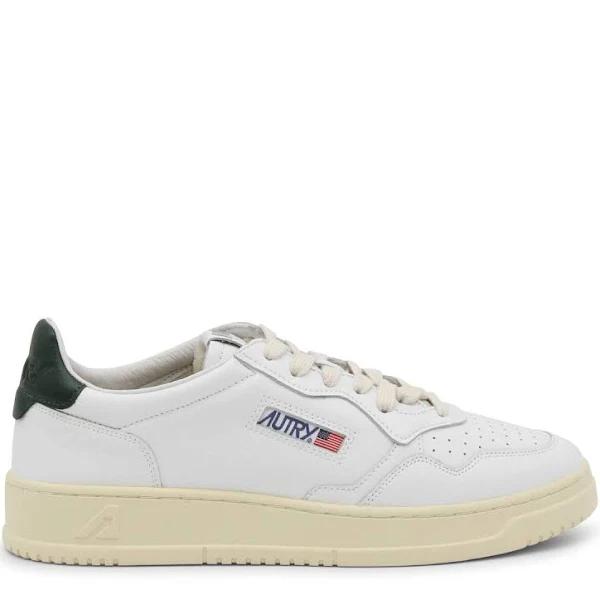 Autry | Men Medalist Low Sneakers White/pinegreen 43