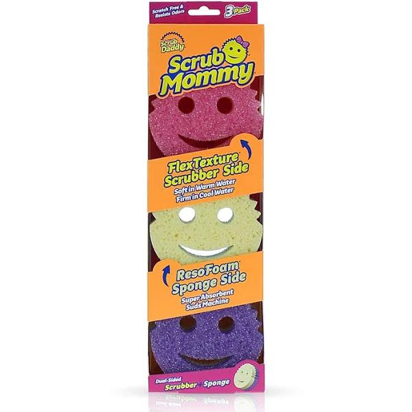 Scrub Daddy Scrub Mommy Dual-sided Scrubber and Sponge - Scratch Free