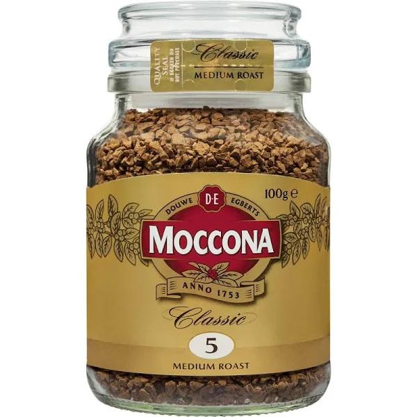 Moccona Classic Medium Roast Freeze Dried Instant Coffee, 100g