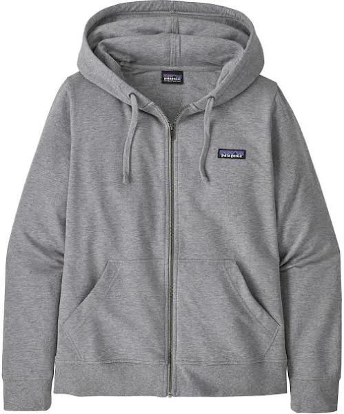 Patagonia Ahnya Full-Zip Hoody (Women's) Salt Grey Heather / M