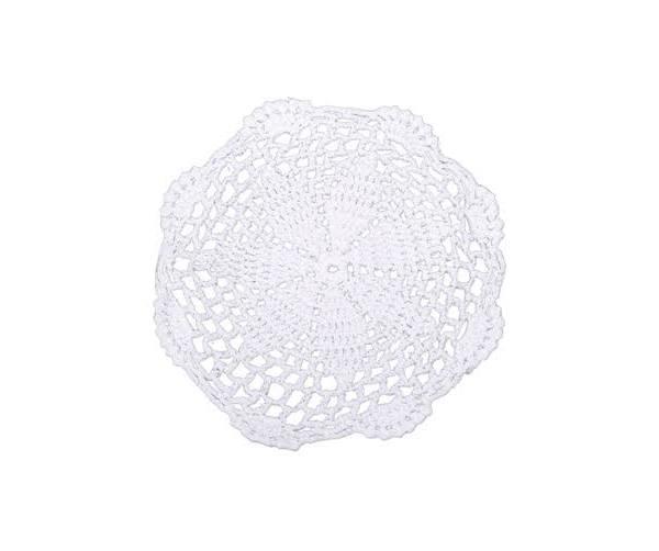 16cm Crochet Cotton Round Doily 1pce Flower, Table Lace Coaster, Craft Doilies - AfterPay & zipPay Available