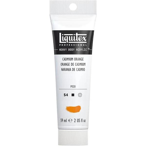 Liquitex Heavy Body Acrylic Colour 59ml: Cadmium Orange S4