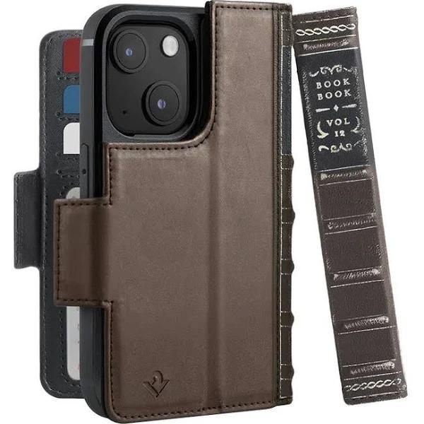 Twelve South BookBook For iPhone 13 Mini (Brown) Magsafe