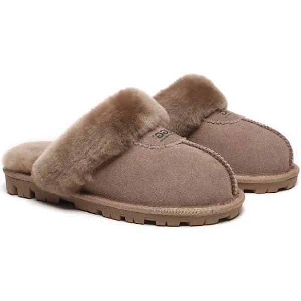 Australian Shepherd Waffle Slipper Umber / 36