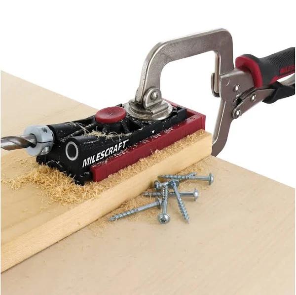 Milescraft Pocket Hole Jig200 Screw and Face Clamp Kit Pocket Hole Jigs - AfterPay & zipPay Available