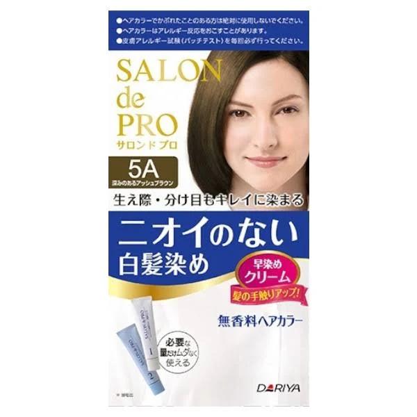 Dariya Salon De Pro Hair Color Cream 5A Deep Ash Brown