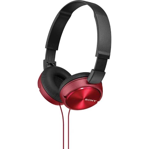 Sony MDRZX310APR On-Ear Headphones: Red