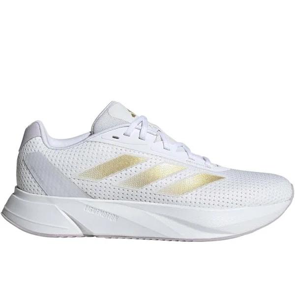 adidas-Duramo SL Shoes-Women-Cloud White / Gold Metallic / Dash Grey-9