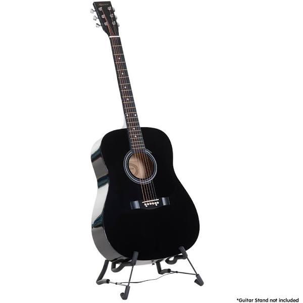 Karrera 41in Acoustic Wooden Guitar Black