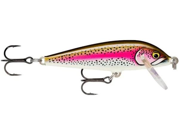 5cm Rapala Countdown Sinking Hardbody Balsa Fishing Lure - Artistic Rainbow Trout