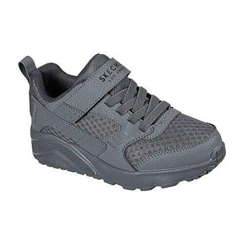 Skechers Uno Lite Sneaker - Runners - Charcoal - Shoe - Kids - US 11