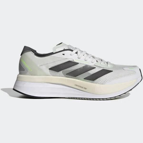 Adidas Adizero Boston 11 Crystal White Linen Green